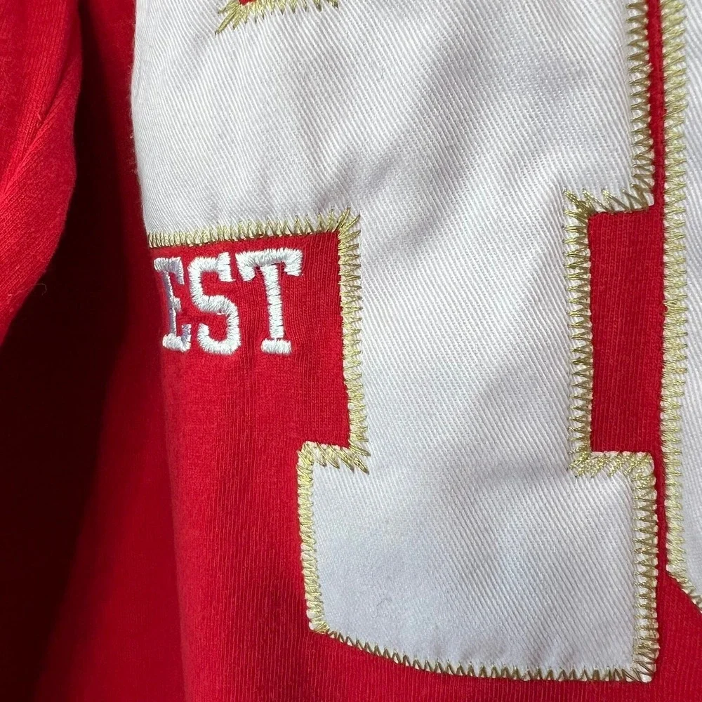 NFL‎ x Staple Red San Francisco 49ers Core Team Shirt Mens Large Red Long Sleeve